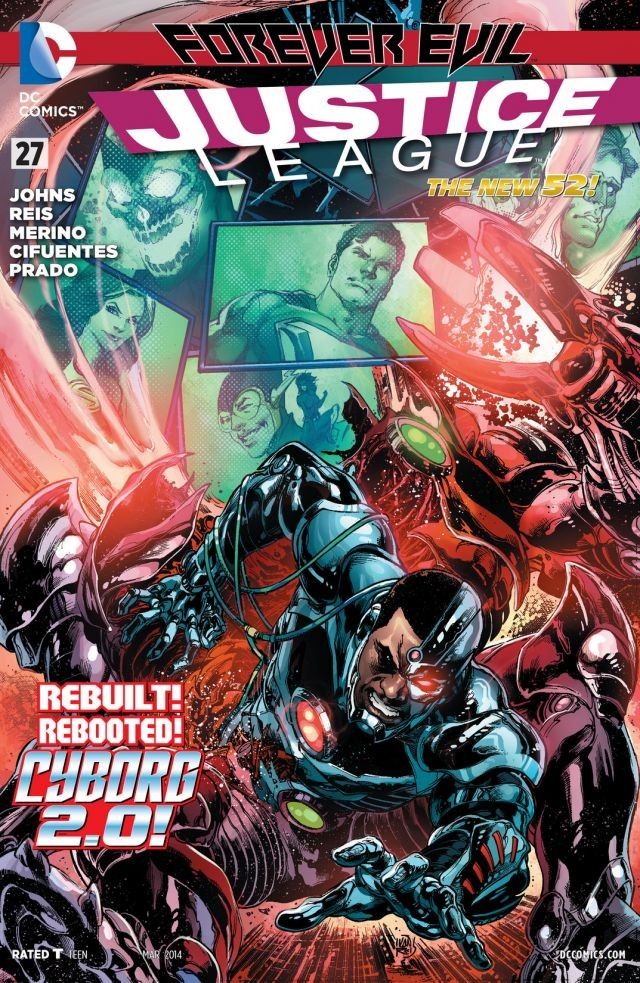 Justice League (2011) #27 cover