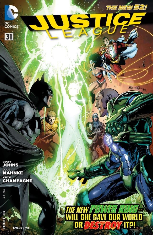 Justice League (2011) #31 cover