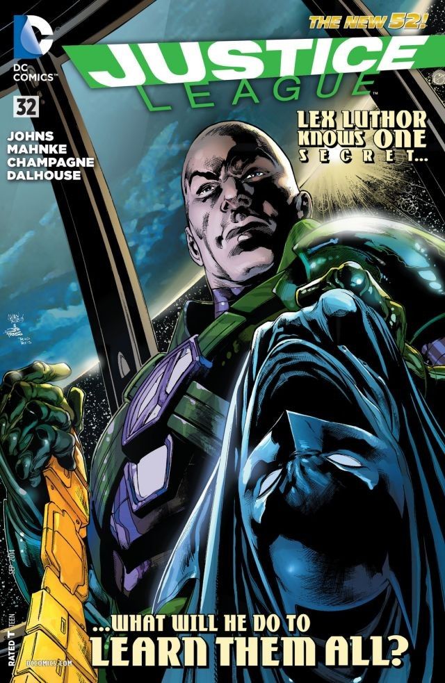 Justice League (2011) #32 cover