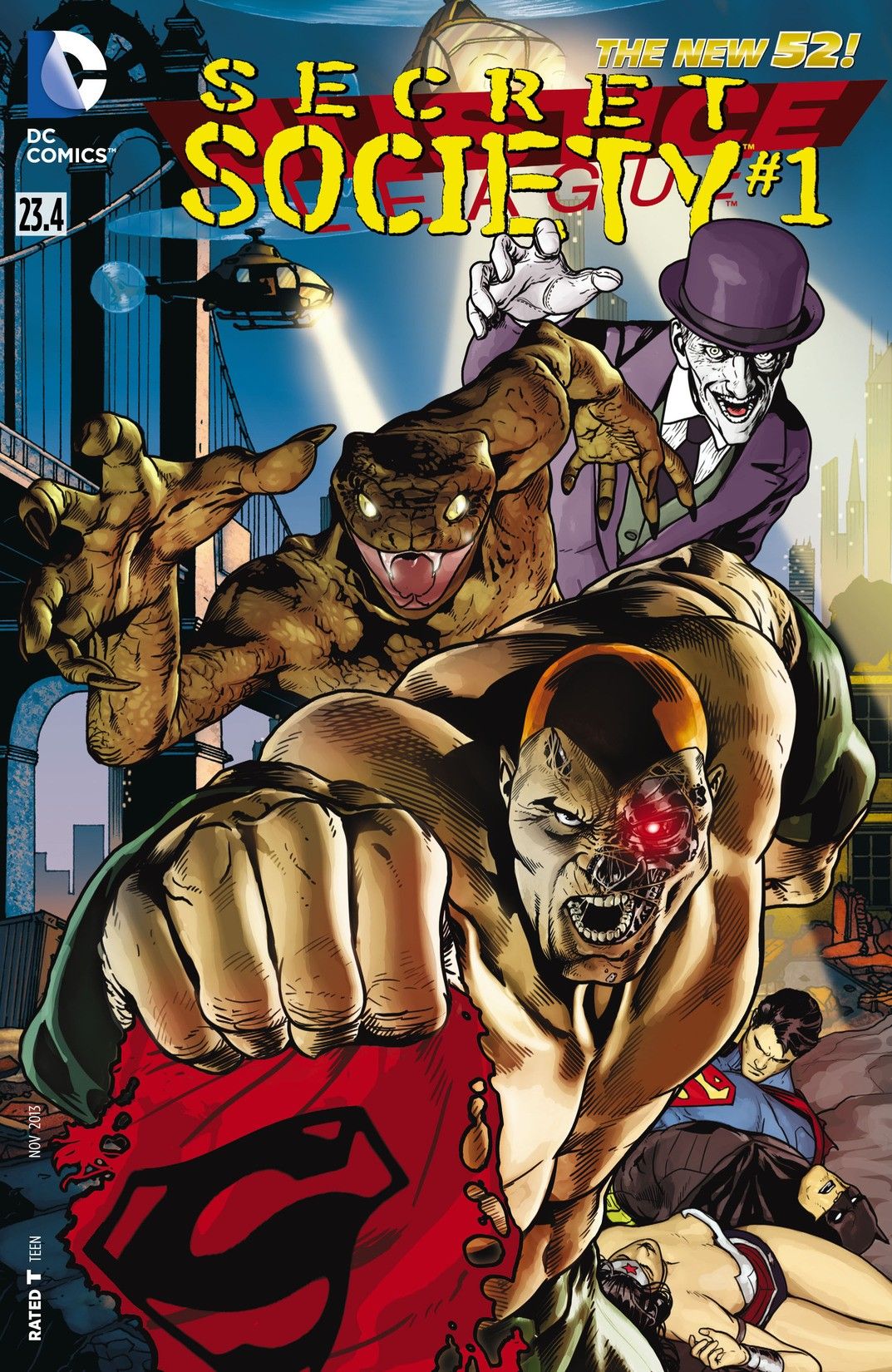 Justice League (2011) #23.4 cover