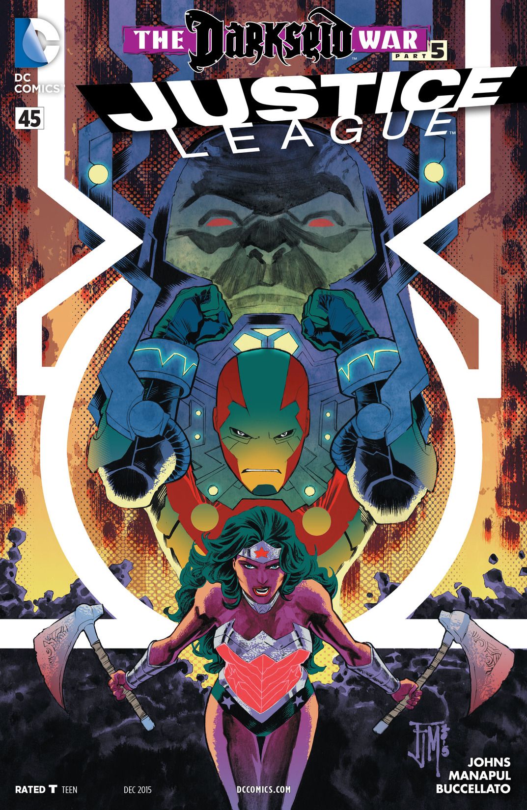 Justice League (2011) #45 cover