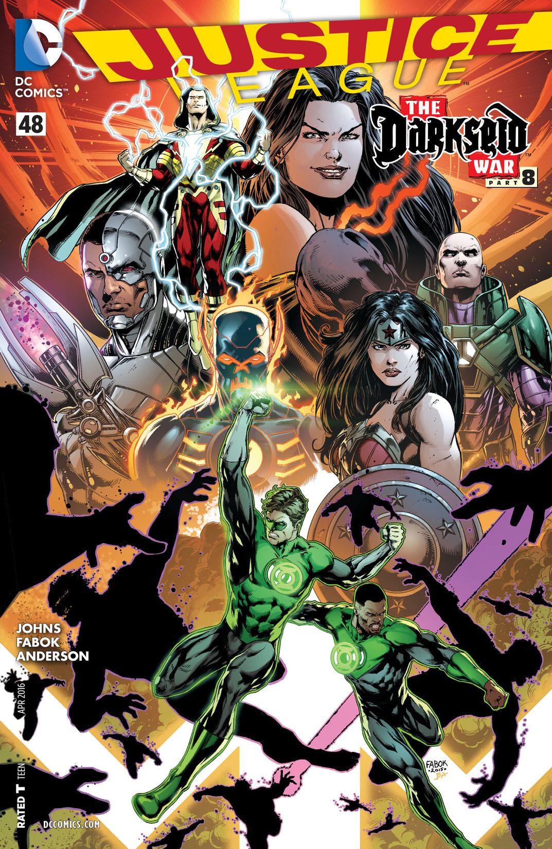 Justice League (2011) #48 cover