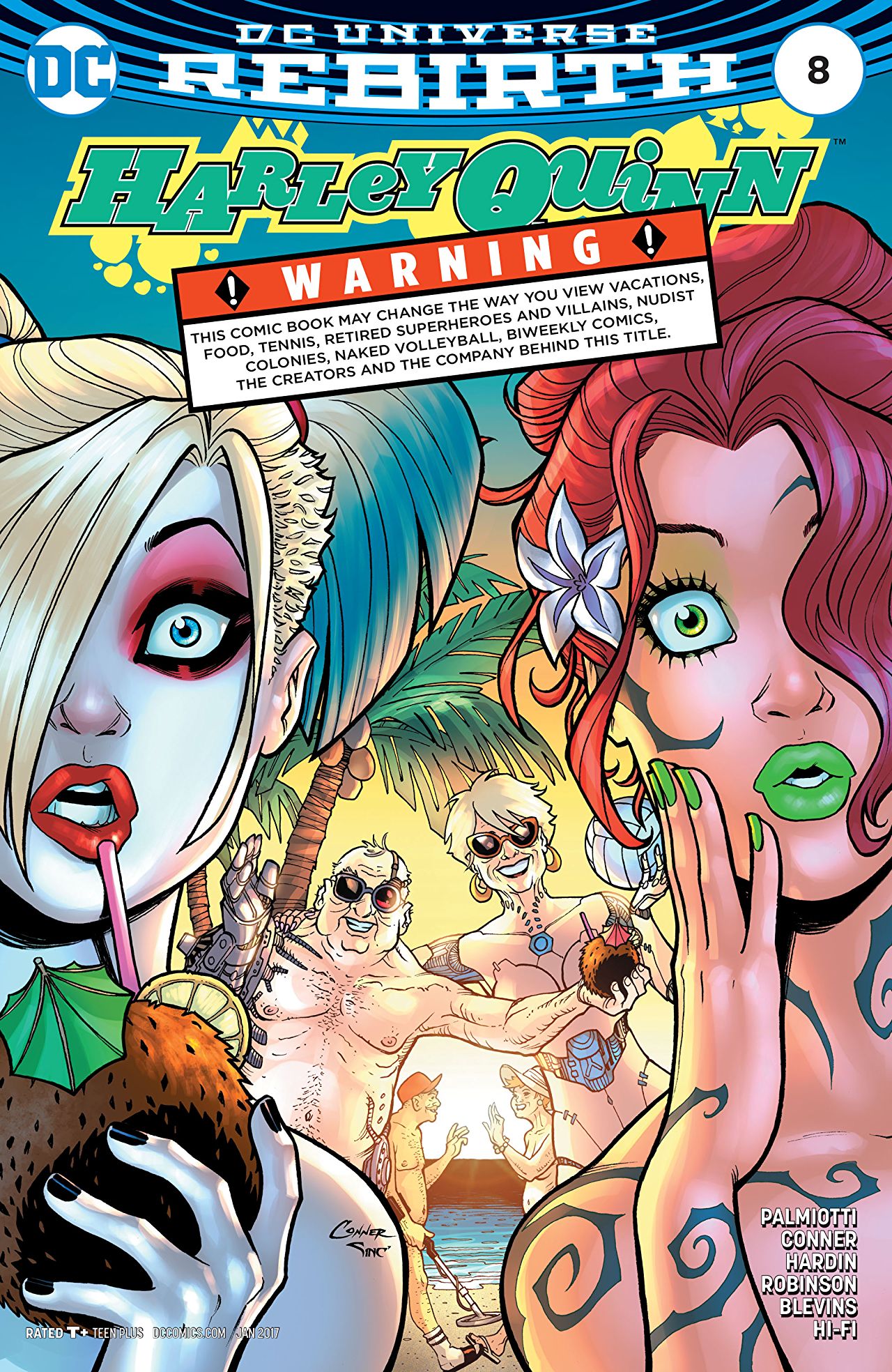 Harley Quinn (2016) #8 cover