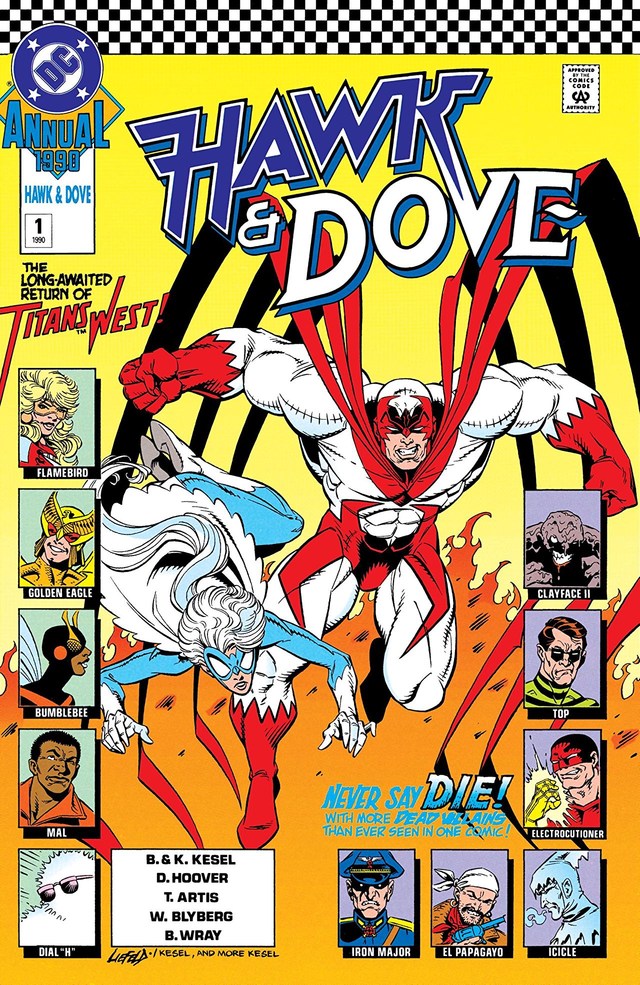 Hawk and Dove Annual (1990) #1