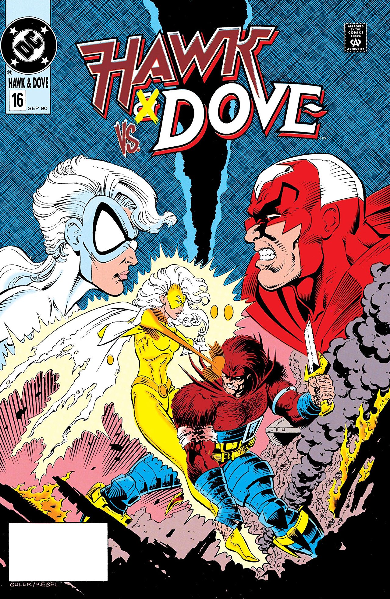Hawk and Dove (1989) #16 cover
