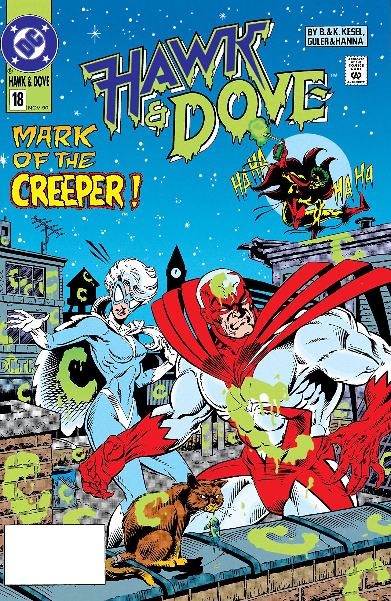 Hawk and Dove (1989) #18 cover
