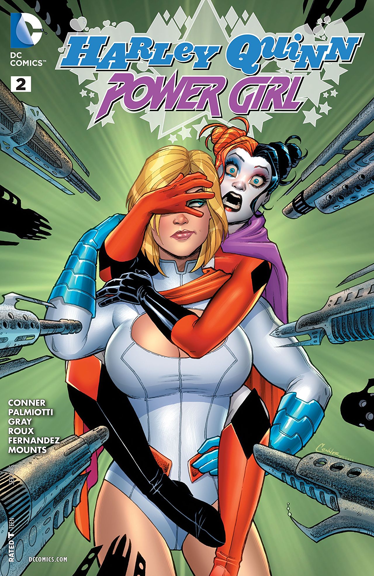 Cover of Harley Quinn and Power Girl #2