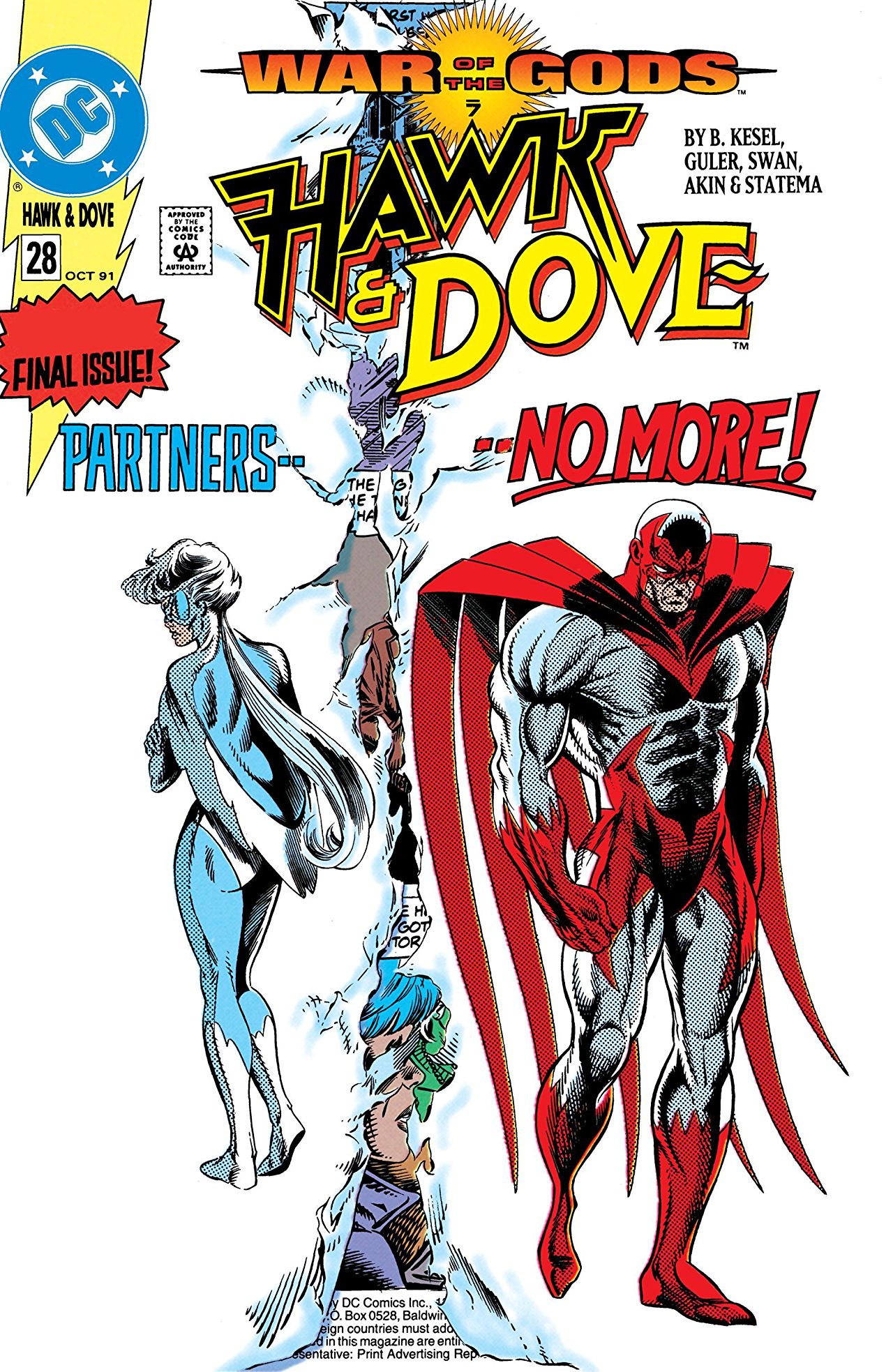 Hawk and Dove (1989) #28 cover