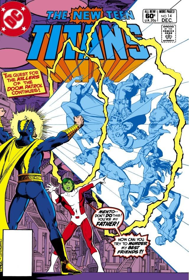 The New Teen Titans #14 cover