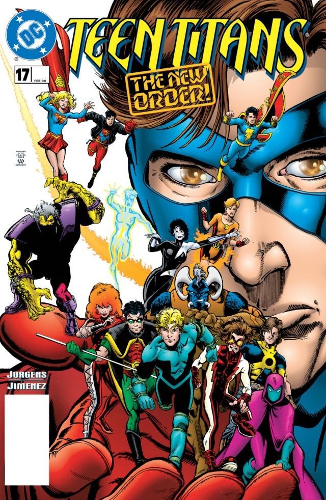Teen Titans (1996) #17 cover