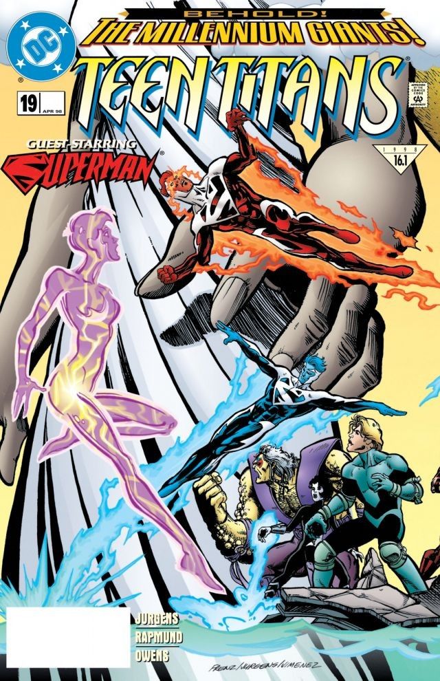 Teen Titans (1996) #19 cover