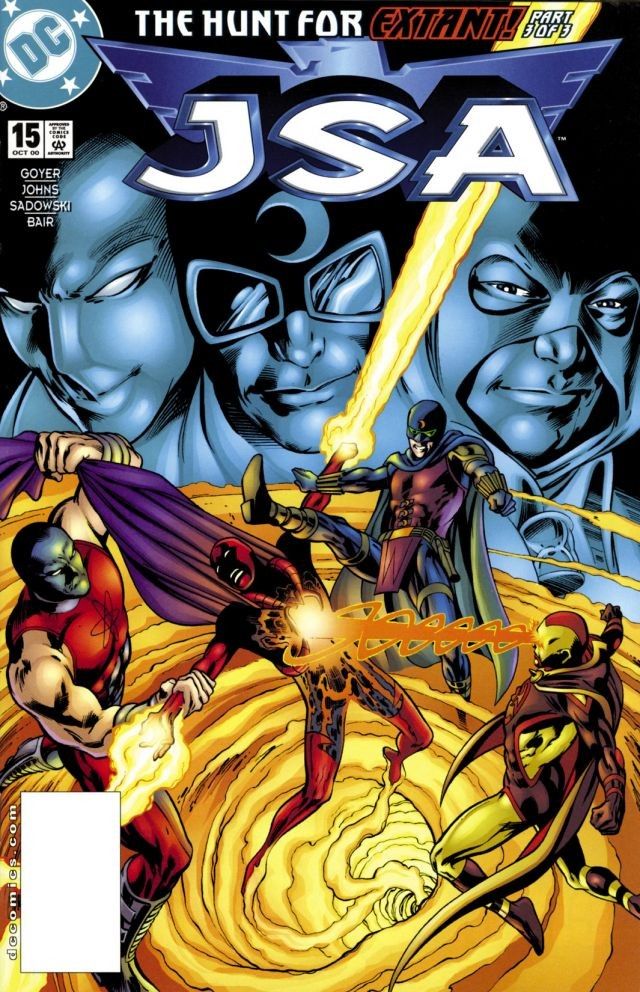 JSA (1999) #15 cover