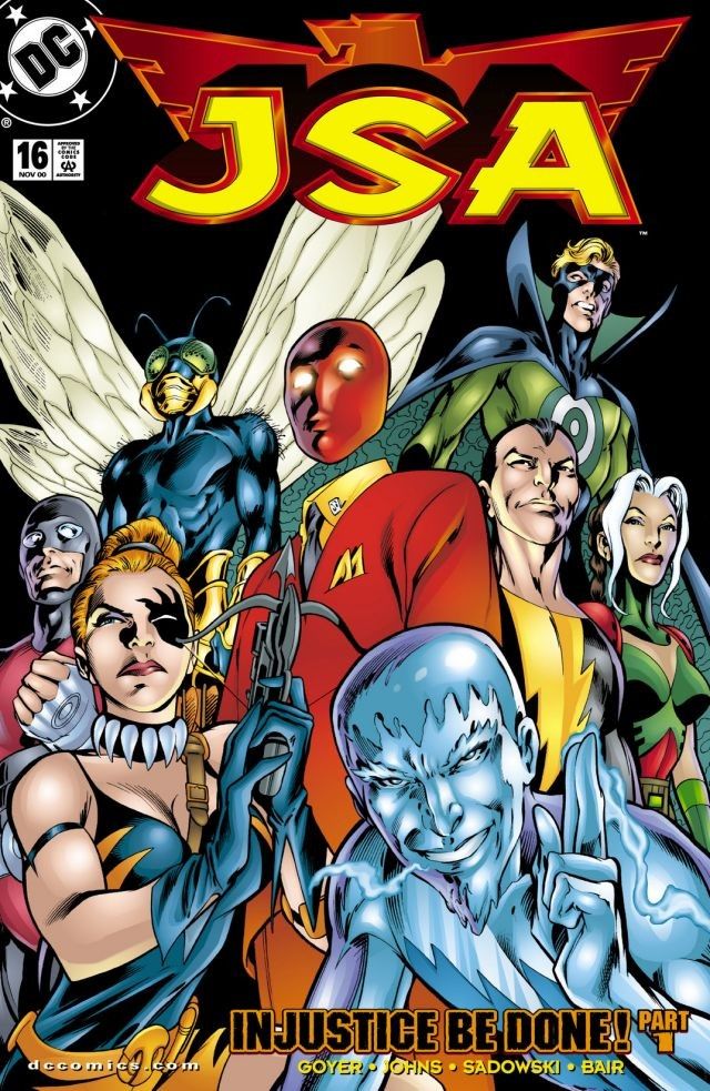 JSA (1999) #16 cover