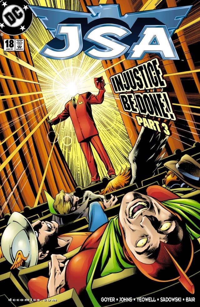 JSA (1999) #18 cover