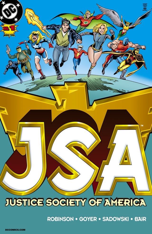 JSA (1999) #1 cover