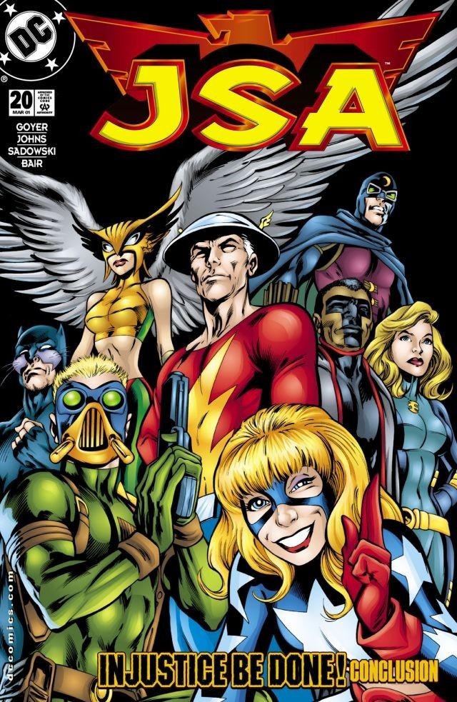 JSA (1999) #20 cover