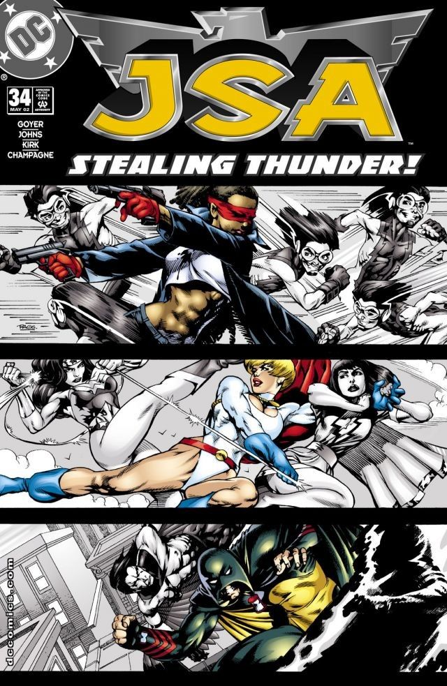 JSA (1999) #34 cover