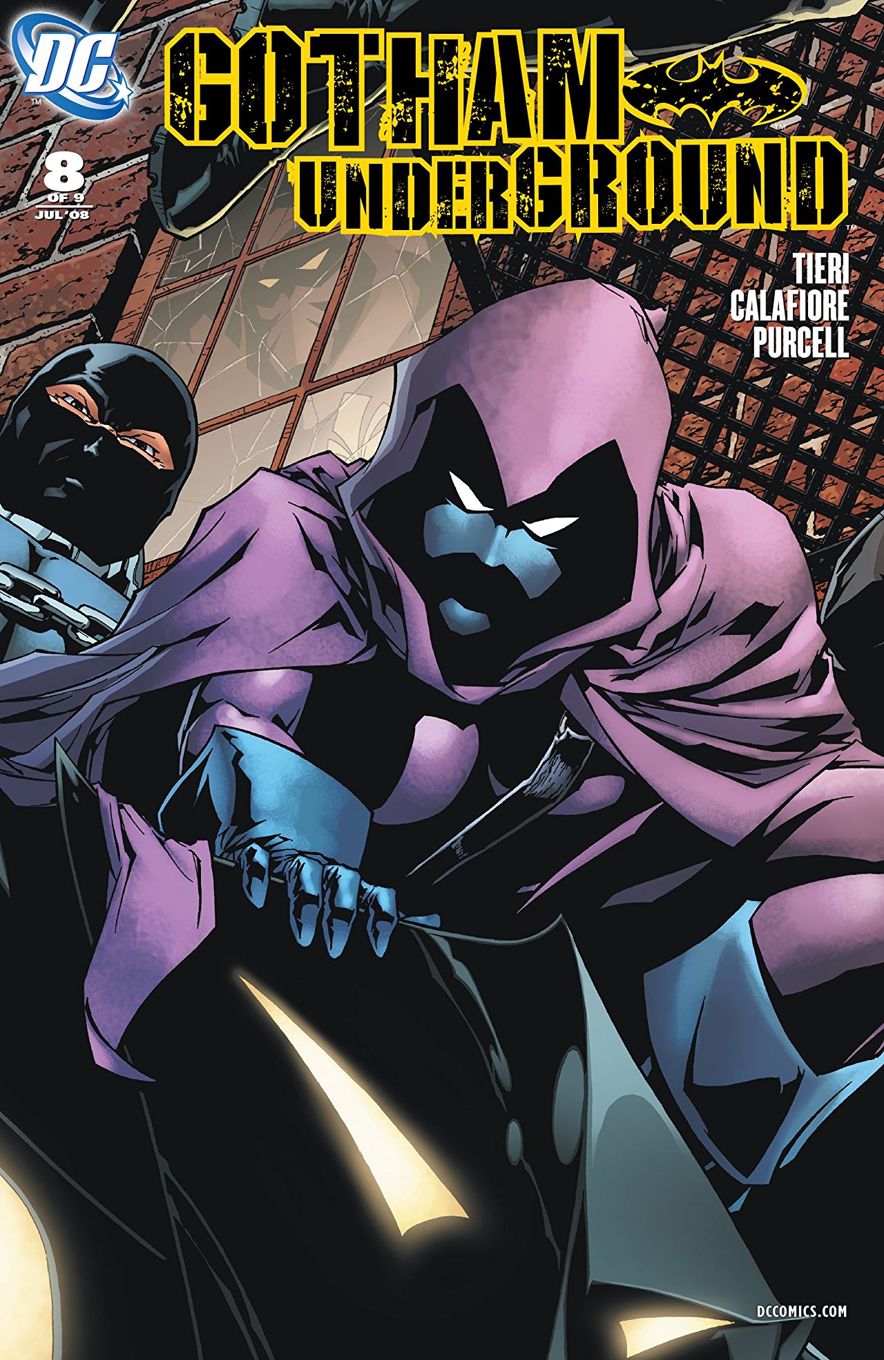 Gotham Underground (2007) #8 cover