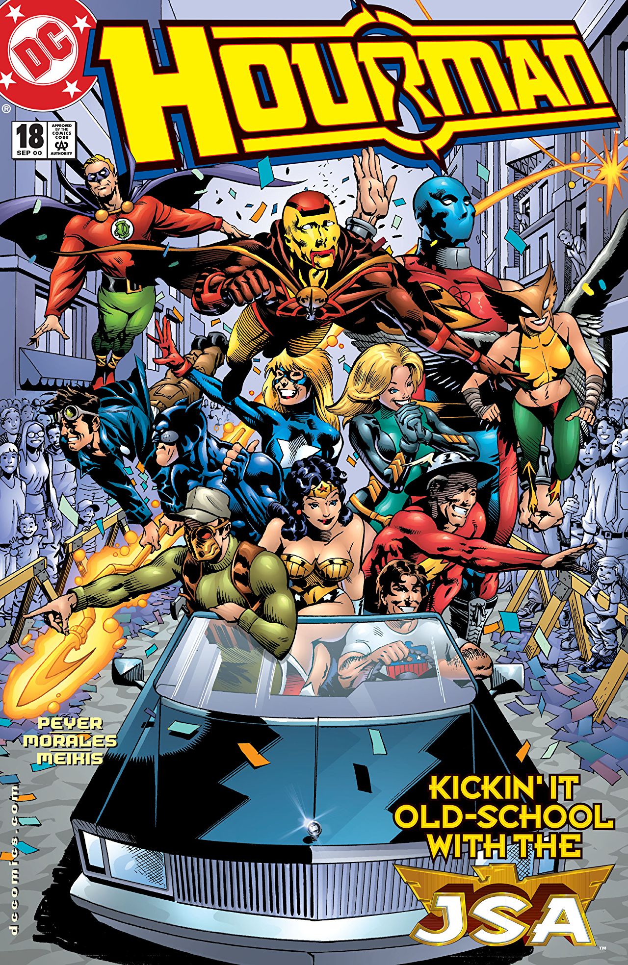 Hourman (1999) #18 cover