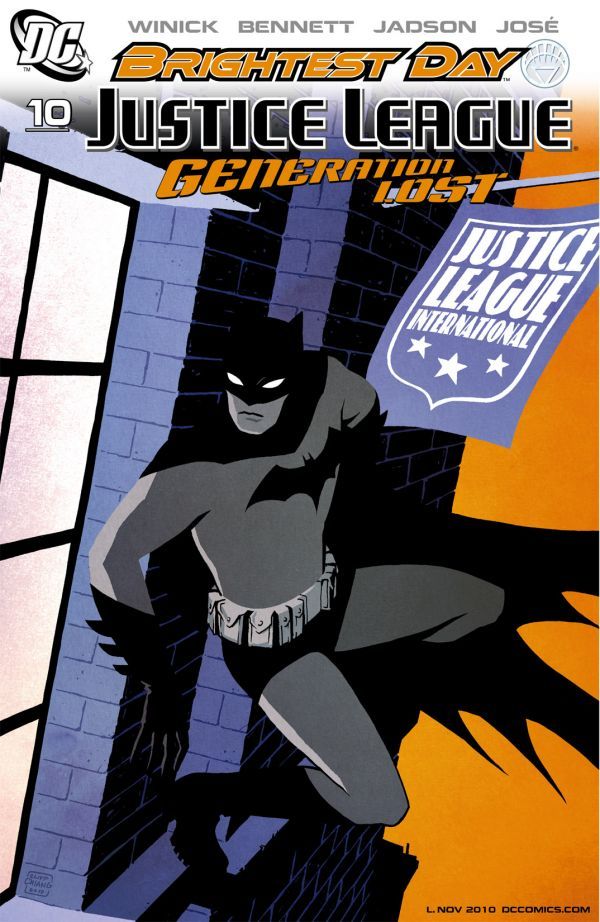 Justice League: Generation Lost (2010) #10 cover