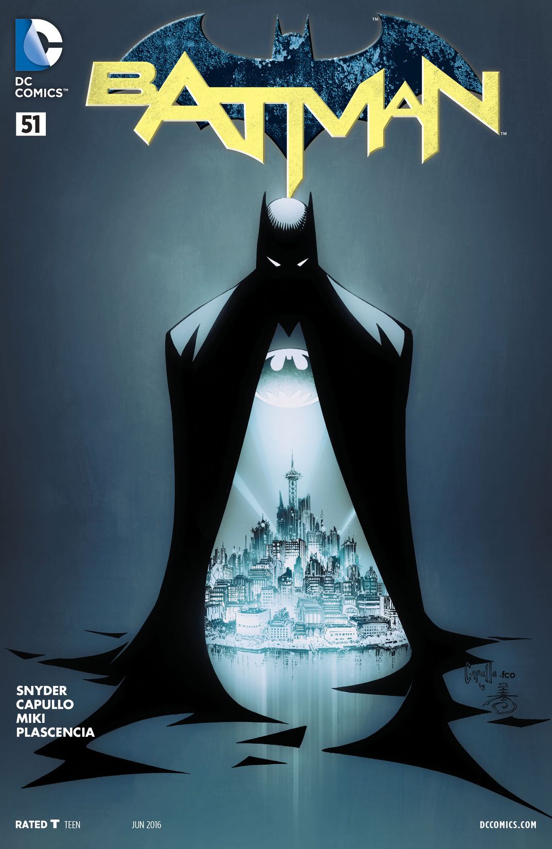 Batman (2011) #51 cover