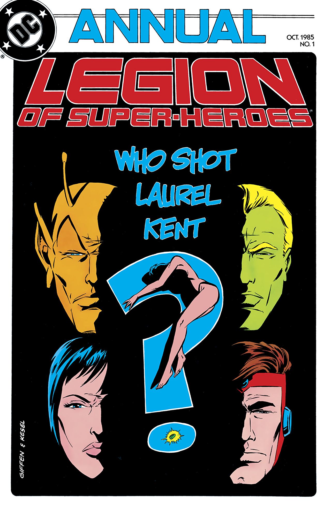 Legion of Super-Heroes Annual #1 cover