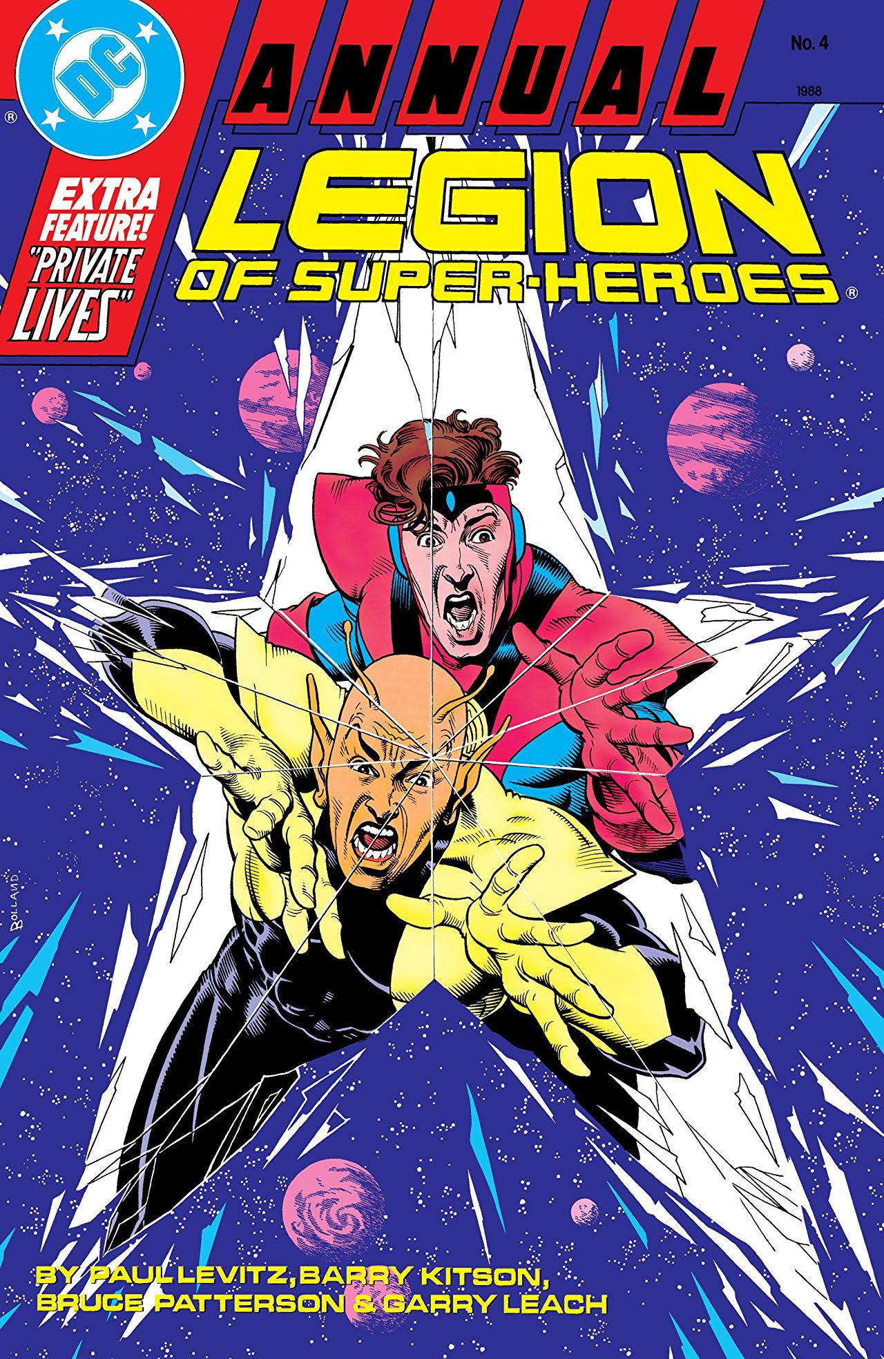 Legion of Super-Heroes Annual #4 cover
