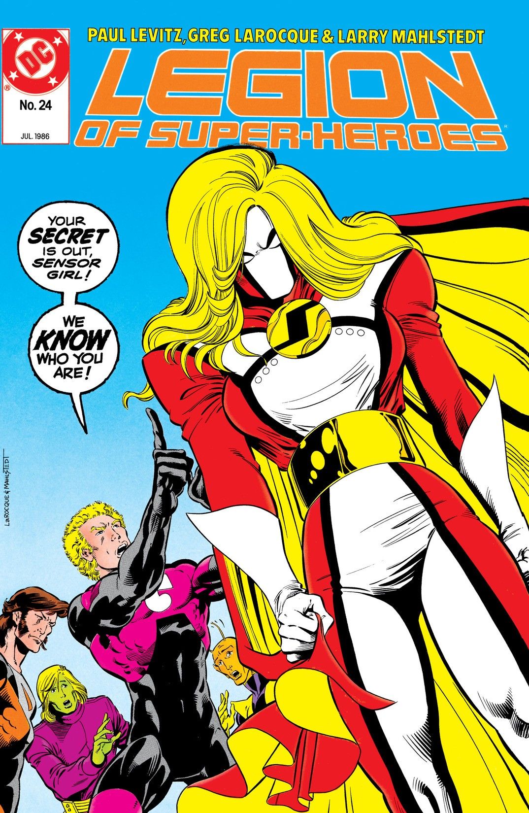 Legion of Super-Heroes #24 cover
