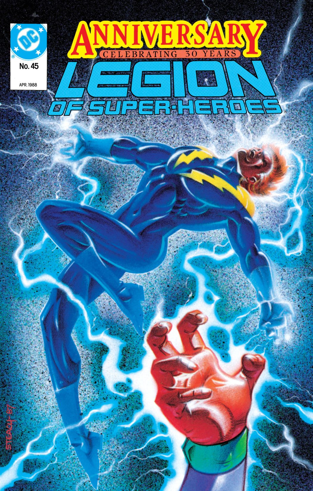 Cover of Legion of Super-Heroes #45