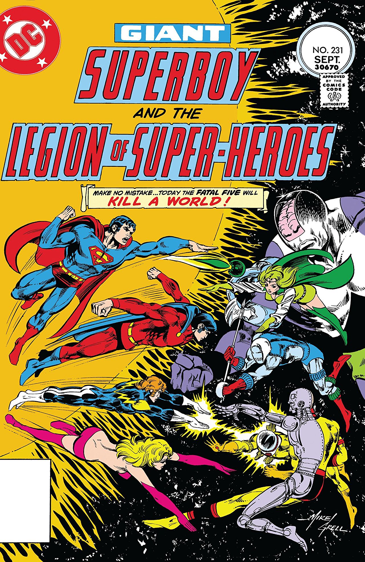 Superboy and the Legion of Super-Heroes (1977) #231