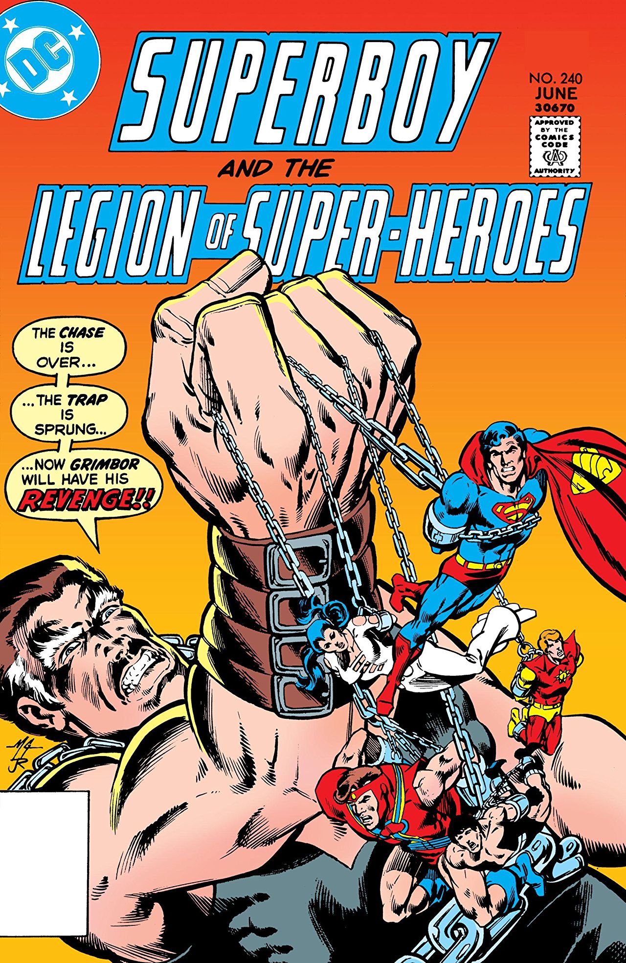 Superboy and the Legion of Super-Heroes (1977) #240