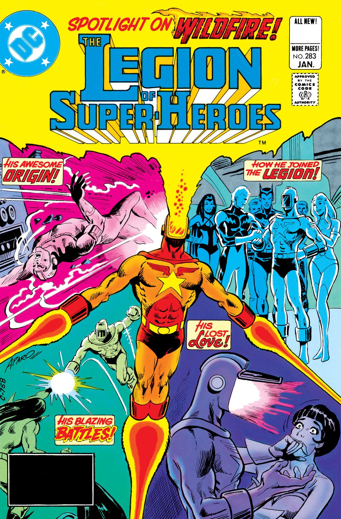 Cover of Legion of Super-Heroes