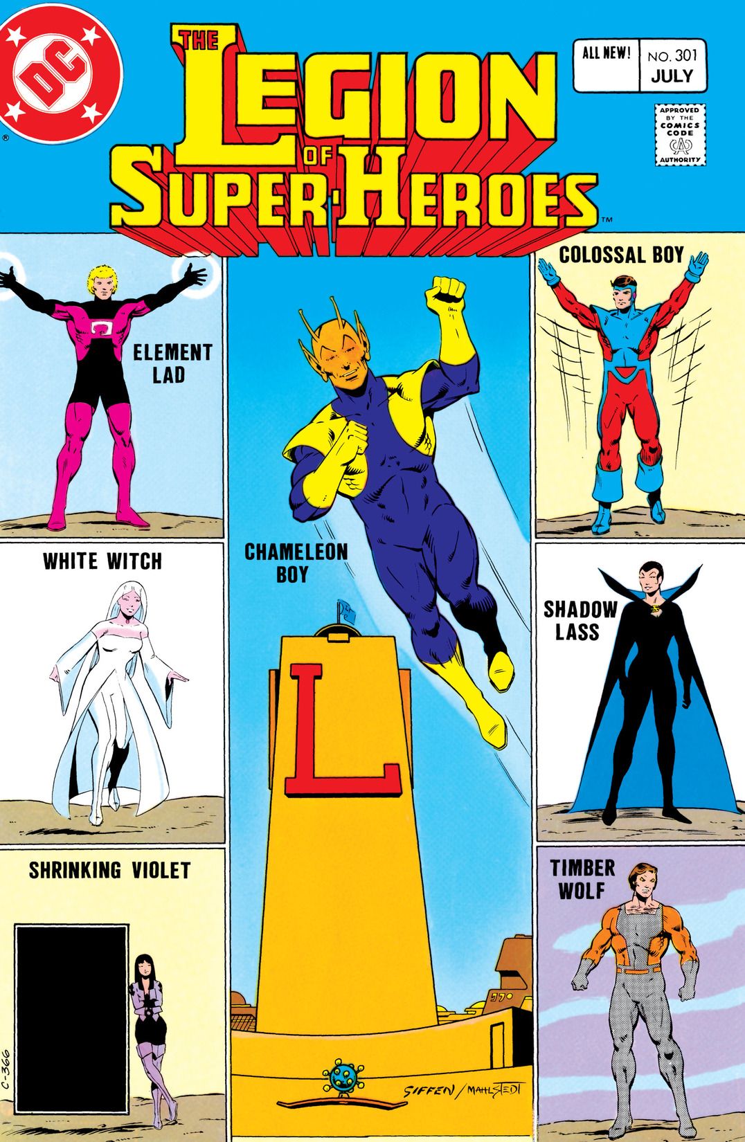 Cover of Legion of Super-Heroes