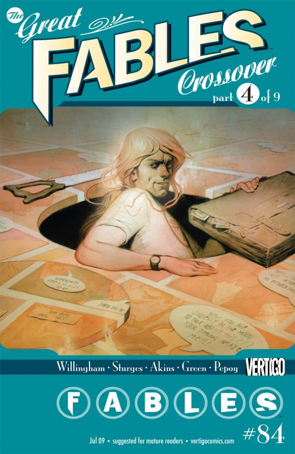 Cover of Fables #84