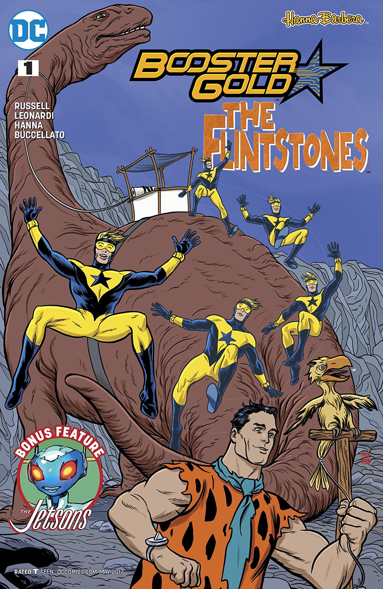 Booster Gold / The Flintstones Special (2017) #1