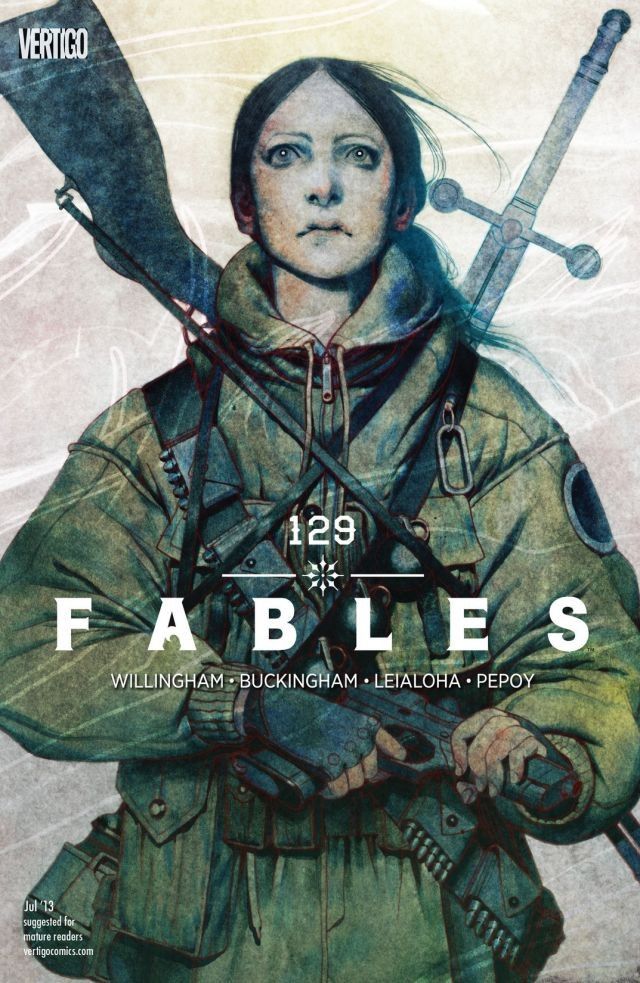 Cover of Fables #129