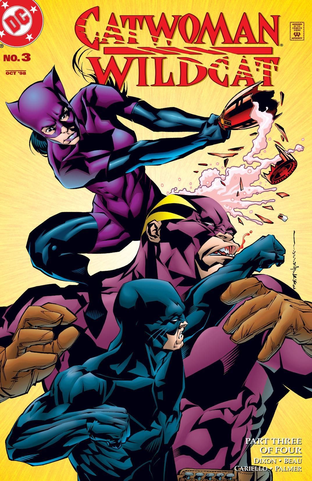 Catwoman / Wildcat (1998) #3
