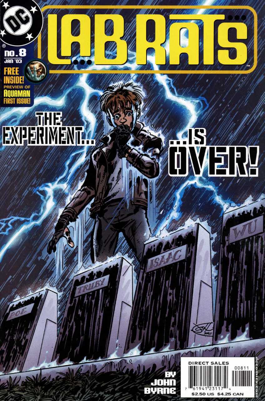 Lab Rats #8 cover