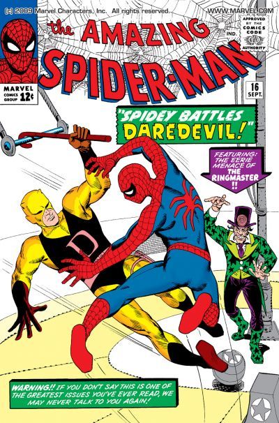 The Amazing Spider-Man #16 cover