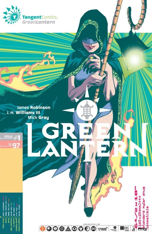 Tangent Comics / Green Lantern (1997) #1 cover