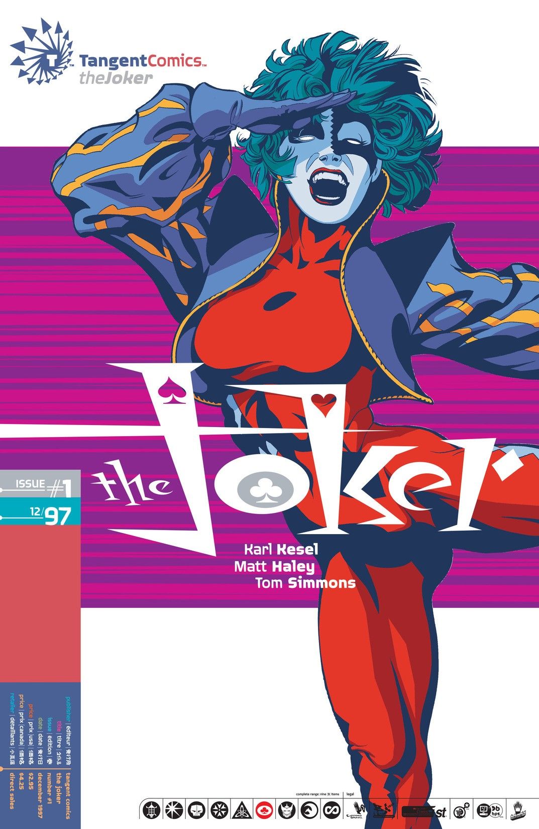 Tangent Comics / The Joker (1997) #1 cover