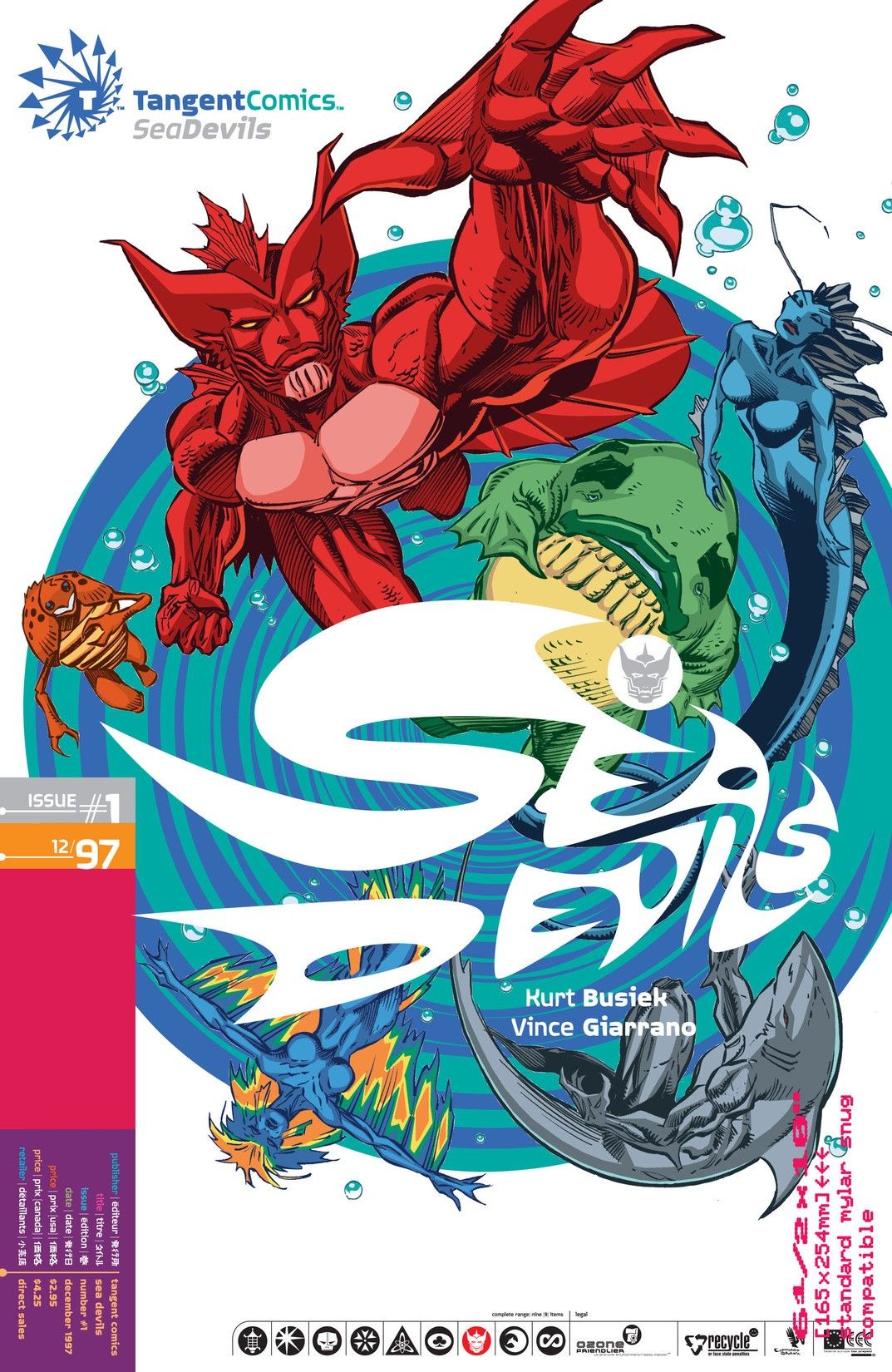 Tangent Comics / Sea Devils (1997) #1
