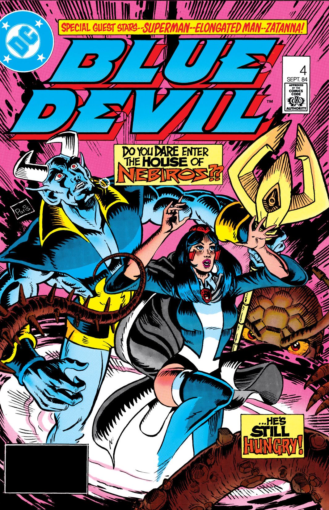 Blue Devil (1984) #4
