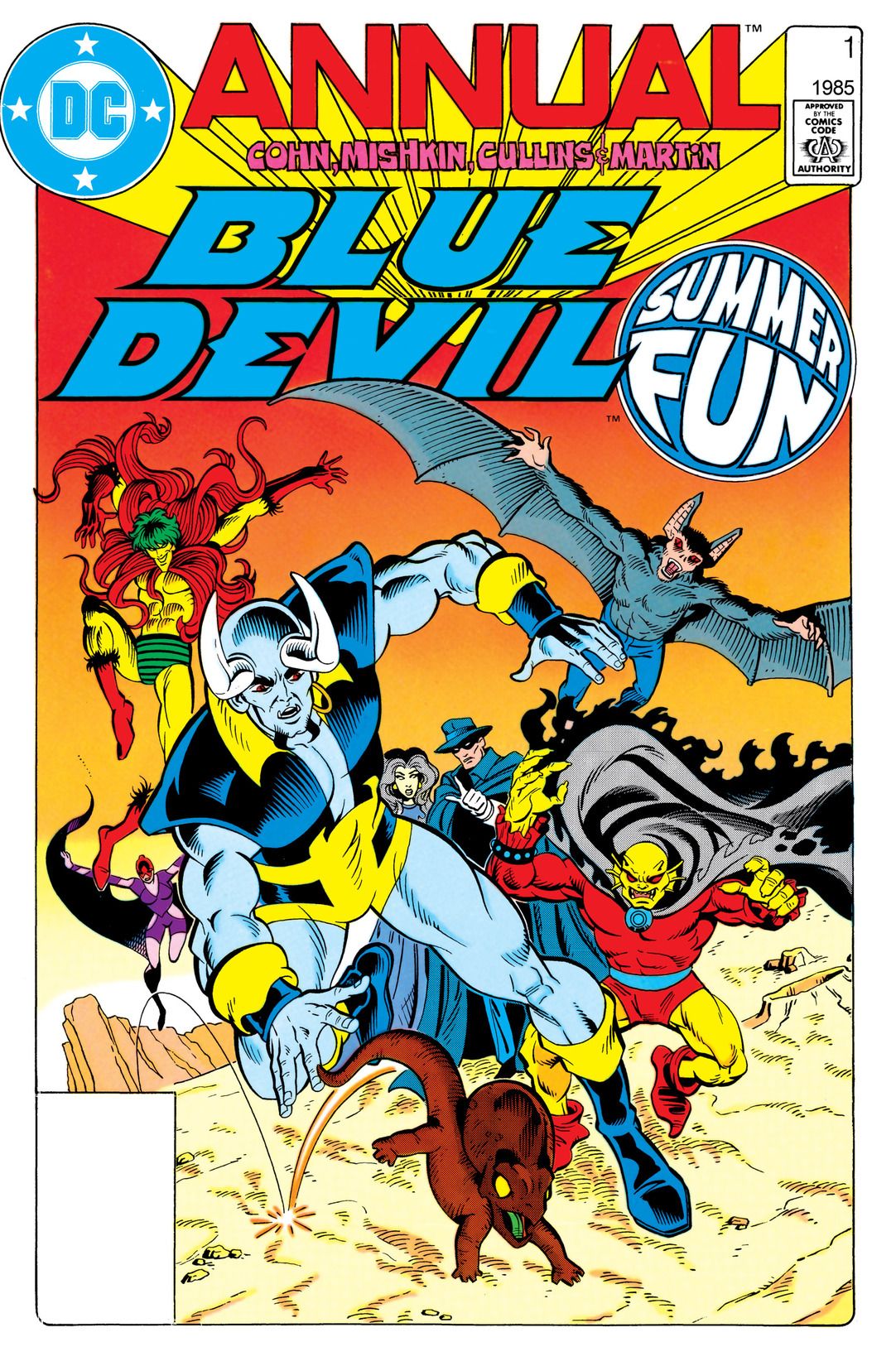Blue Devil Annual (1985) #1