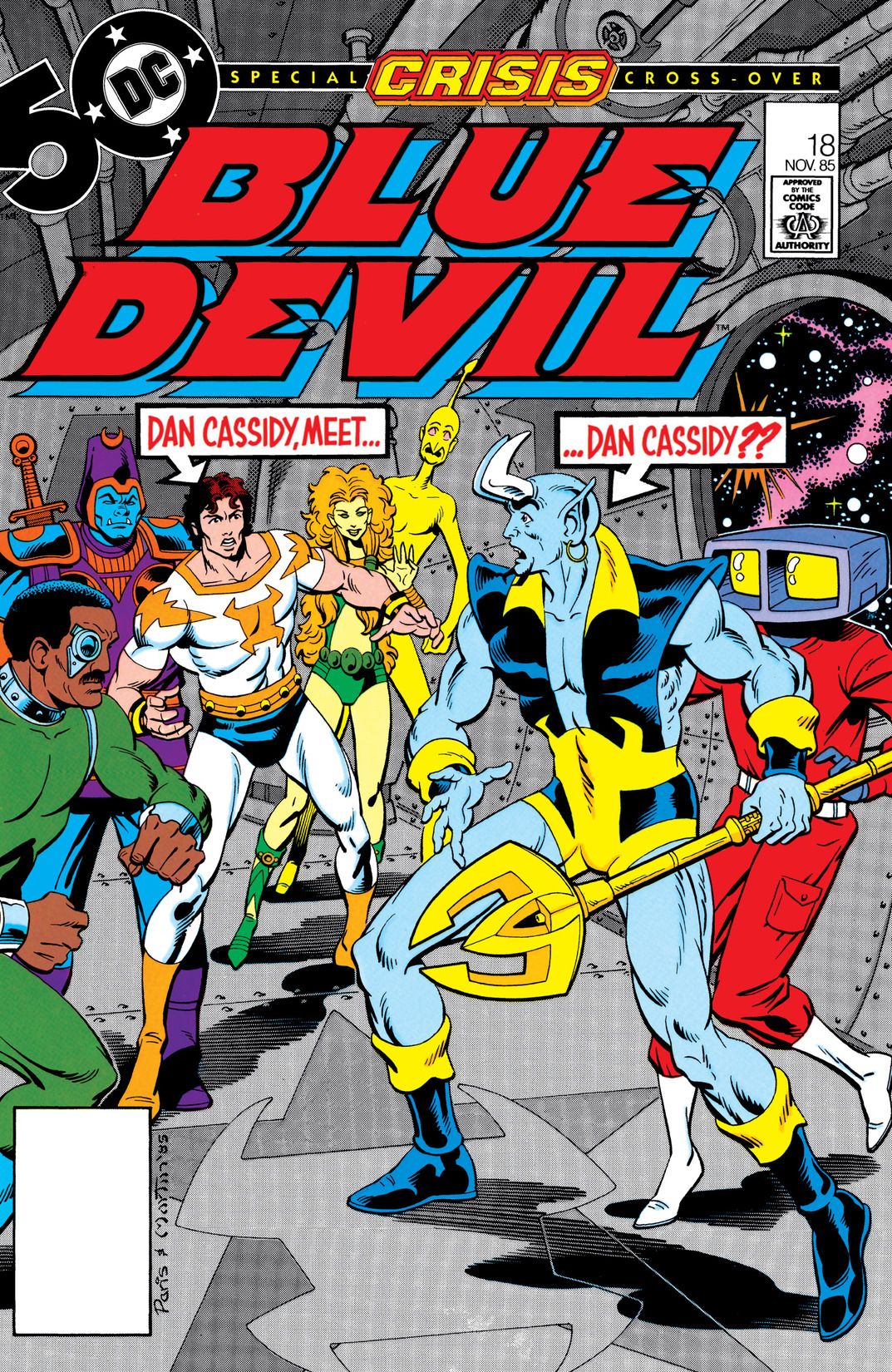 Blue Devil (1984) #18