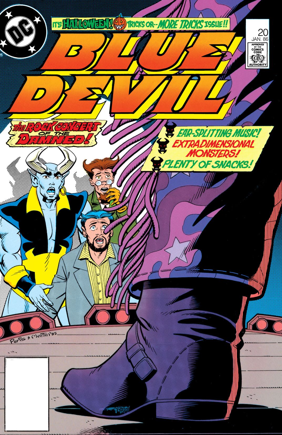 Blue Devil (1984) #20