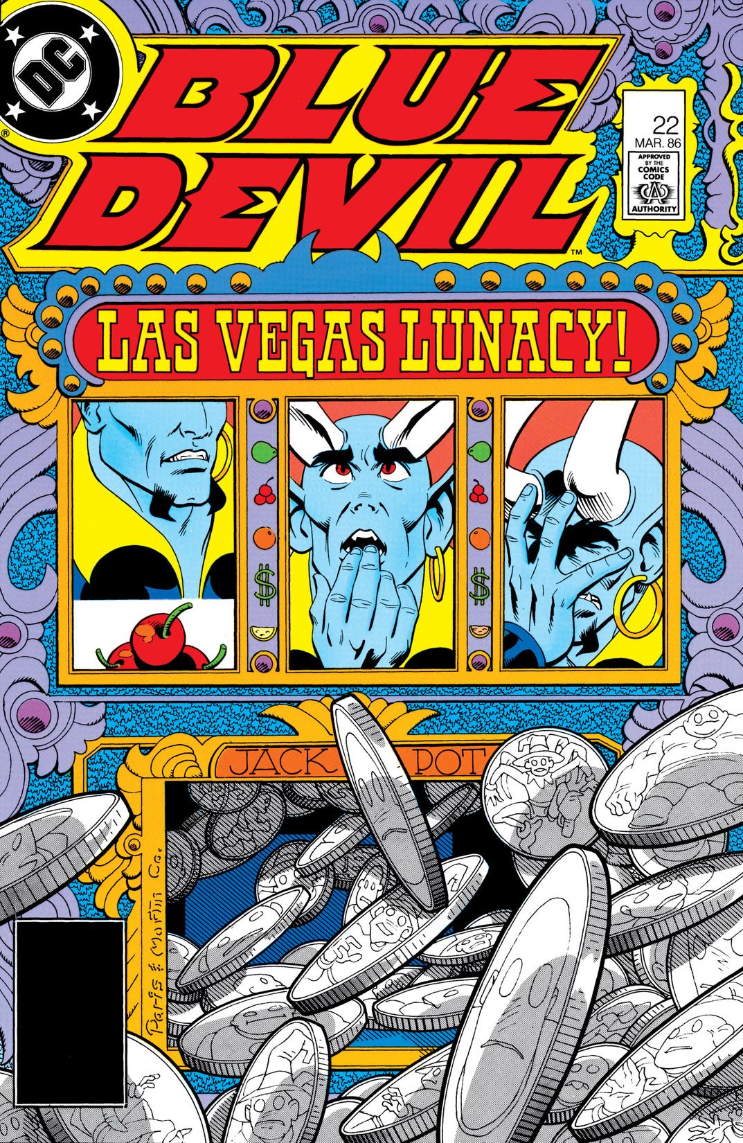 Blue Devil (1984) #22