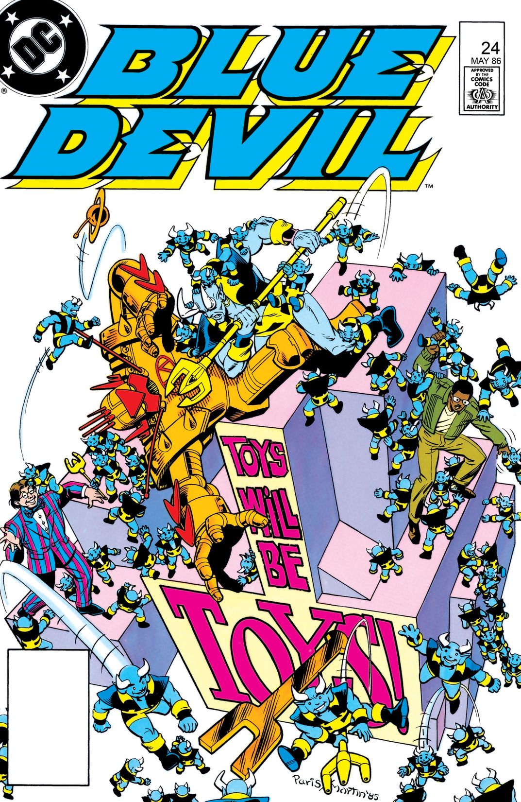Blue Devil (1984) #24