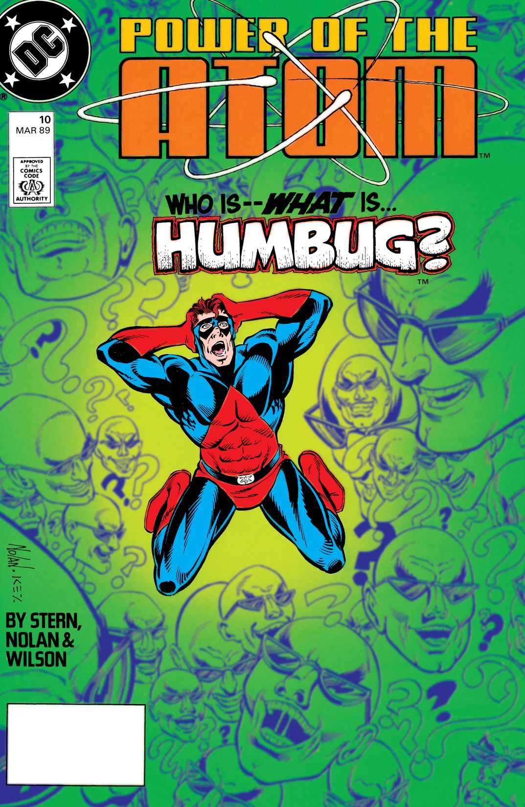 Power of the Atom (1988) #10 cover