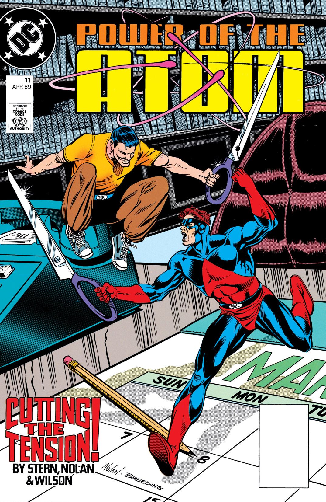 Power of the Atom (1988) #11 cover